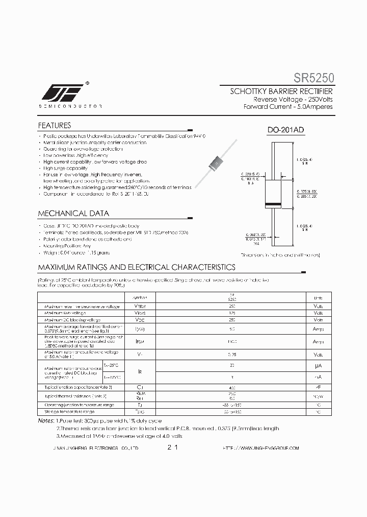 SR5250_8880018.PDF Datasheet