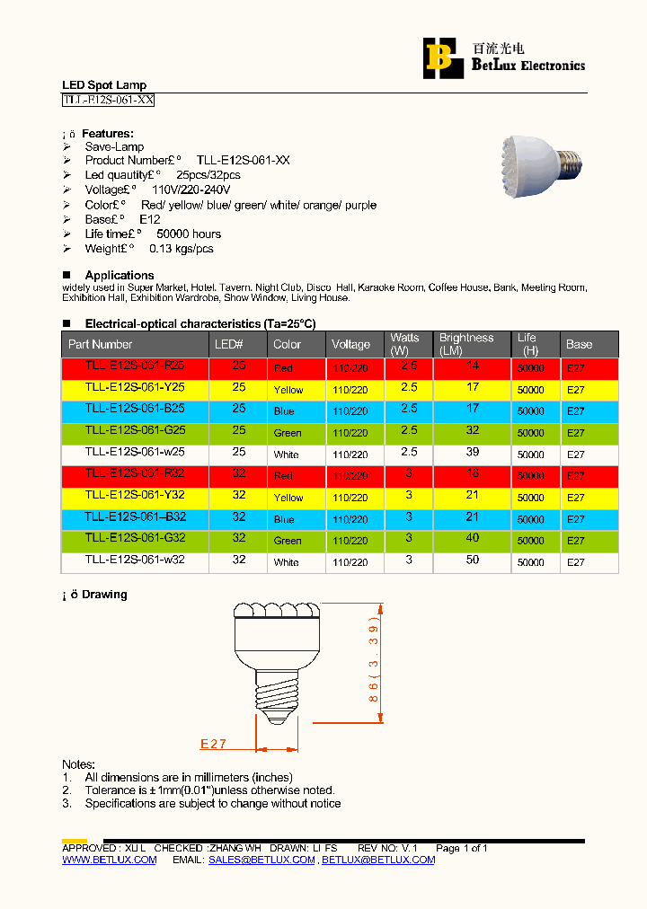 TLL-E12S-061_8881294.PDF Datasheet