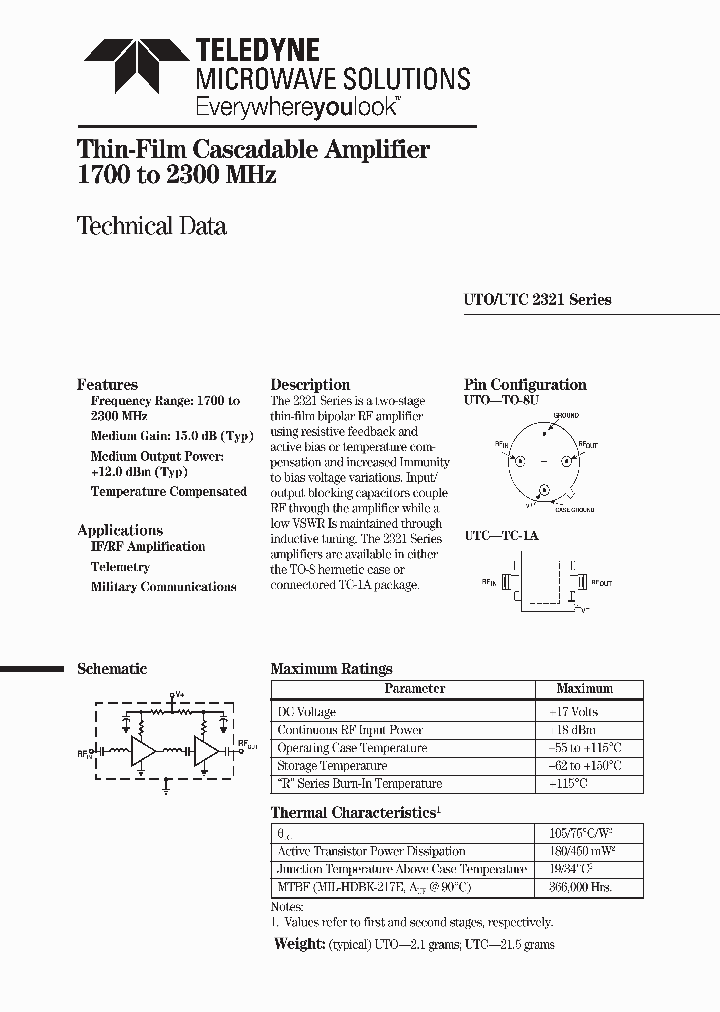 UTOUTC2321_8881443.PDF Datasheet