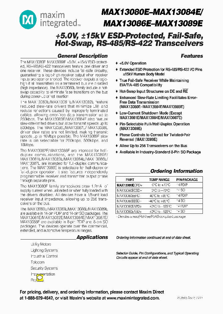 MAX13080EAPD_8882147.PDF Datasheet