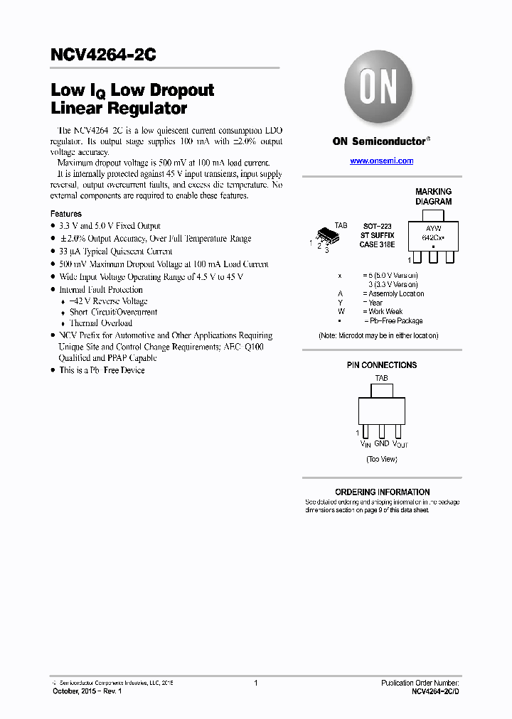 NCV42642CST50T3G_8882421.PDF Datasheet