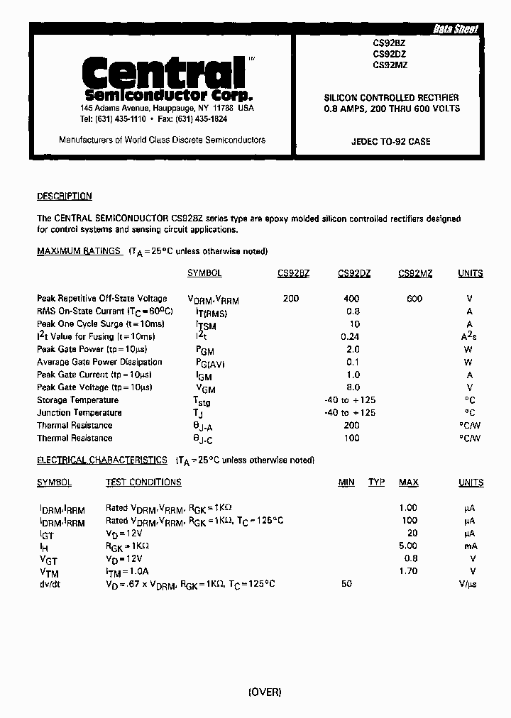 CS92DZ_8883972.PDF Datasheet