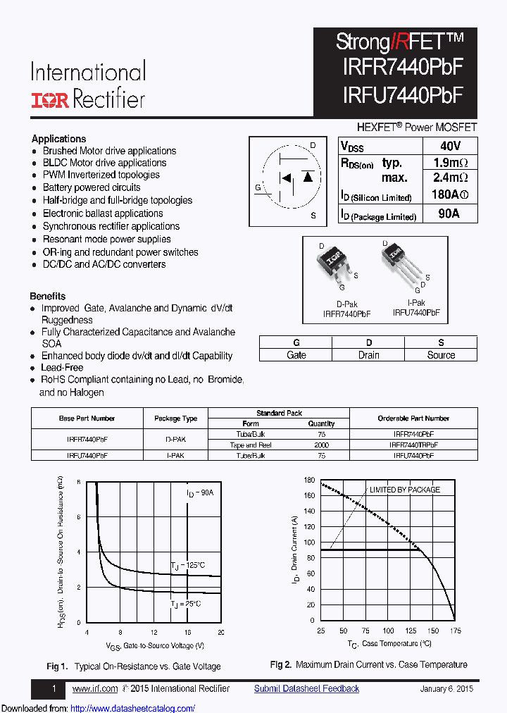 IRFR7440TRPBF_8884081.PDF Datasheet