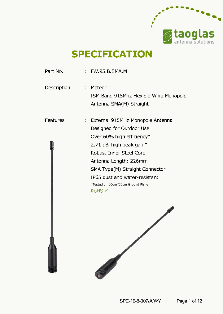 FW95BSMAM_8884042.PDF Datasheet