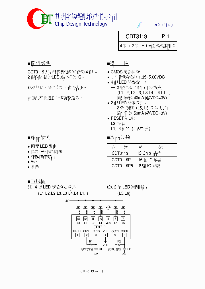 CDT3119_8886775.PDF Datasheet