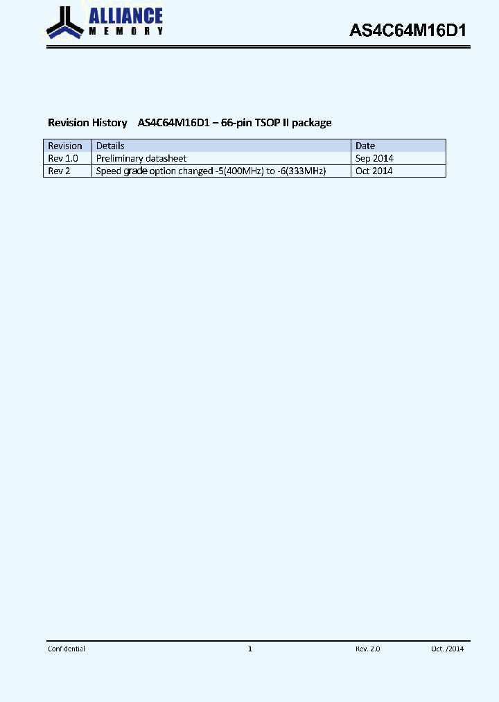 AS4C64M16D1-6TIN_8886987.PDF Datasheet