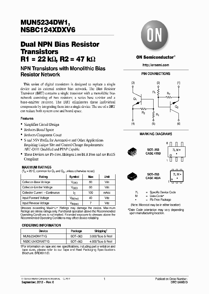 MUN5234DW1_8887084.PDF Datasheet