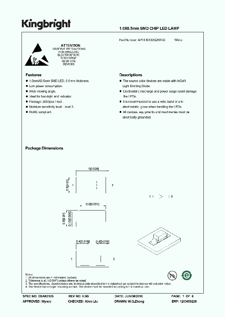 APHHS1005QWFD_8887797.PDF Datasheet