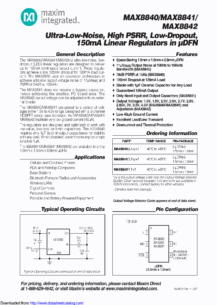MAX8840EYT27TG65_8887660.PDF Datasheet