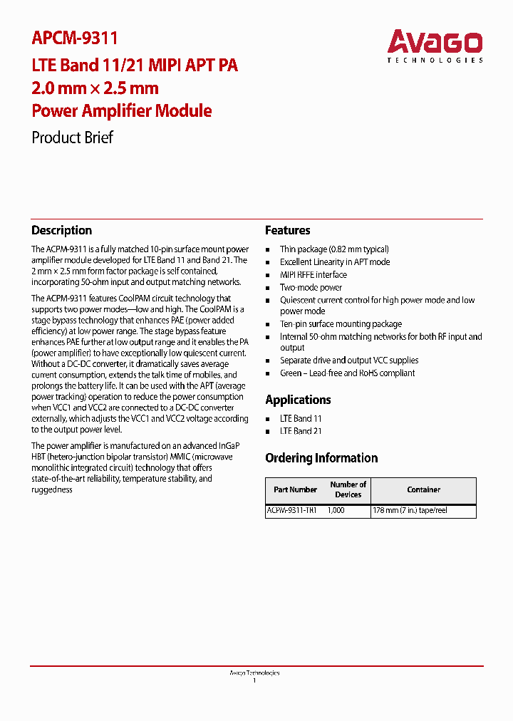 ACPM-9311-TR1_8887600.PDF Datasheet
