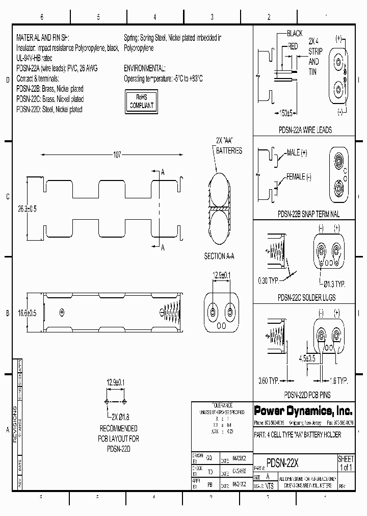 PDSN-22A_8888030.PDF Datasheet