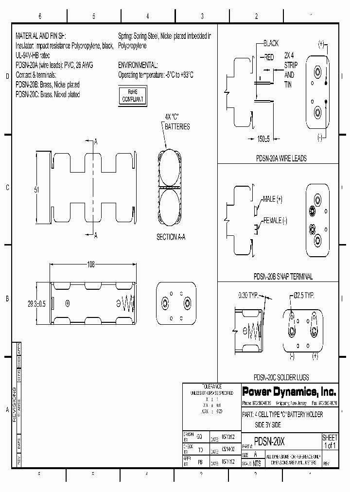 PDSN-20A_8888027.PDF Datasheet