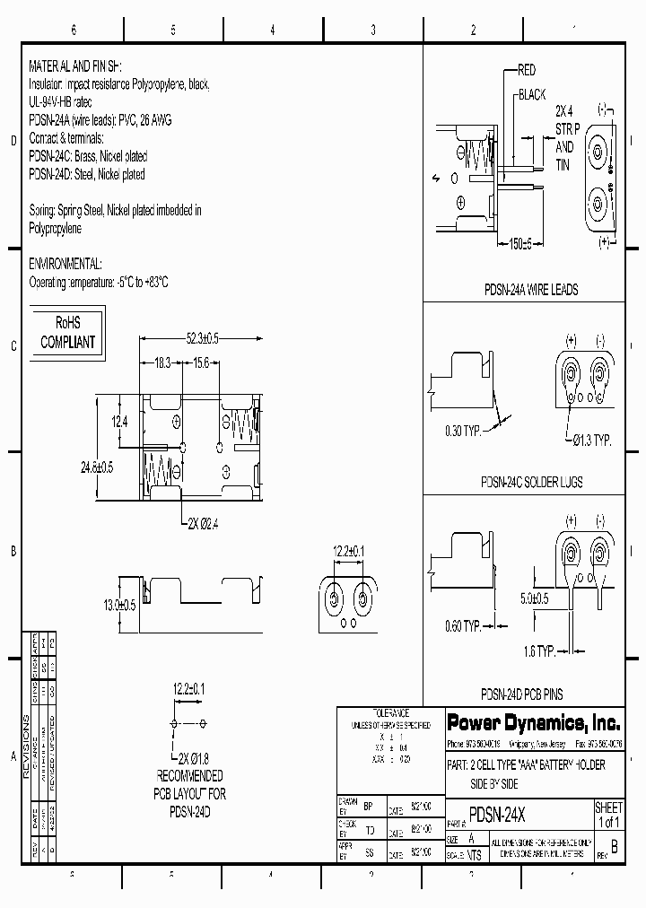 PDSN-24A_8888047.PDF Datasheet
