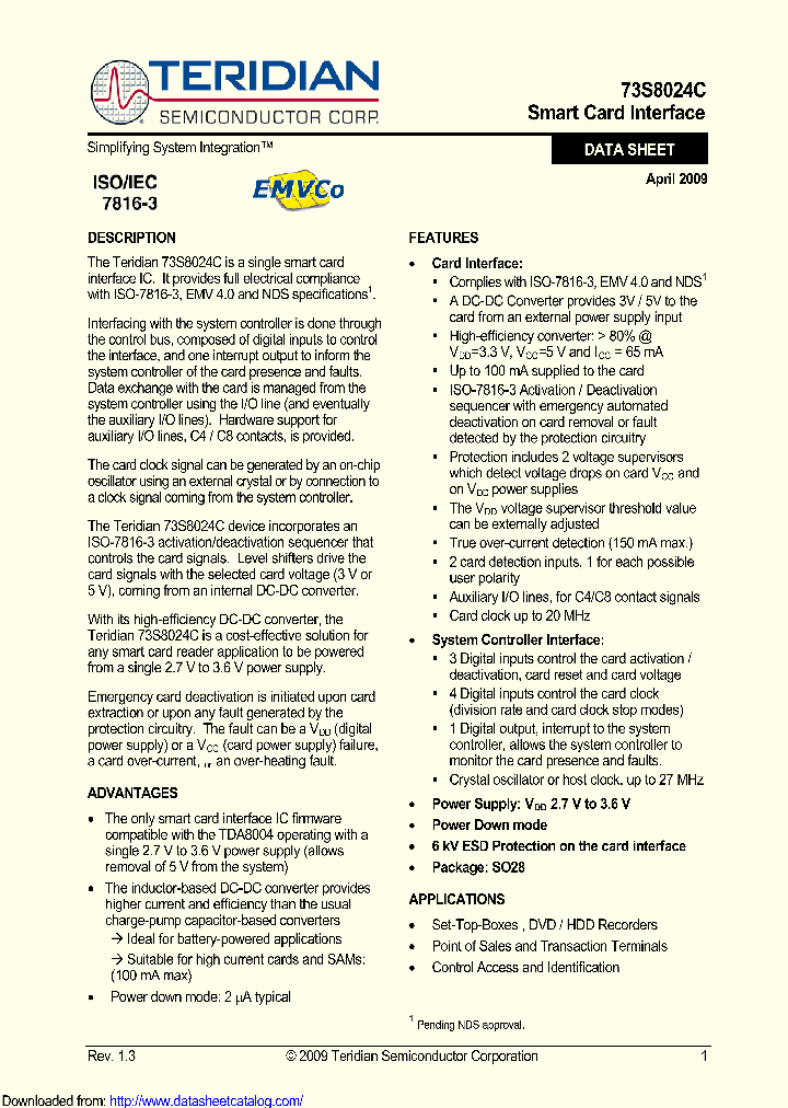 73S8024C-ILF_8888806.PDF Datasheet