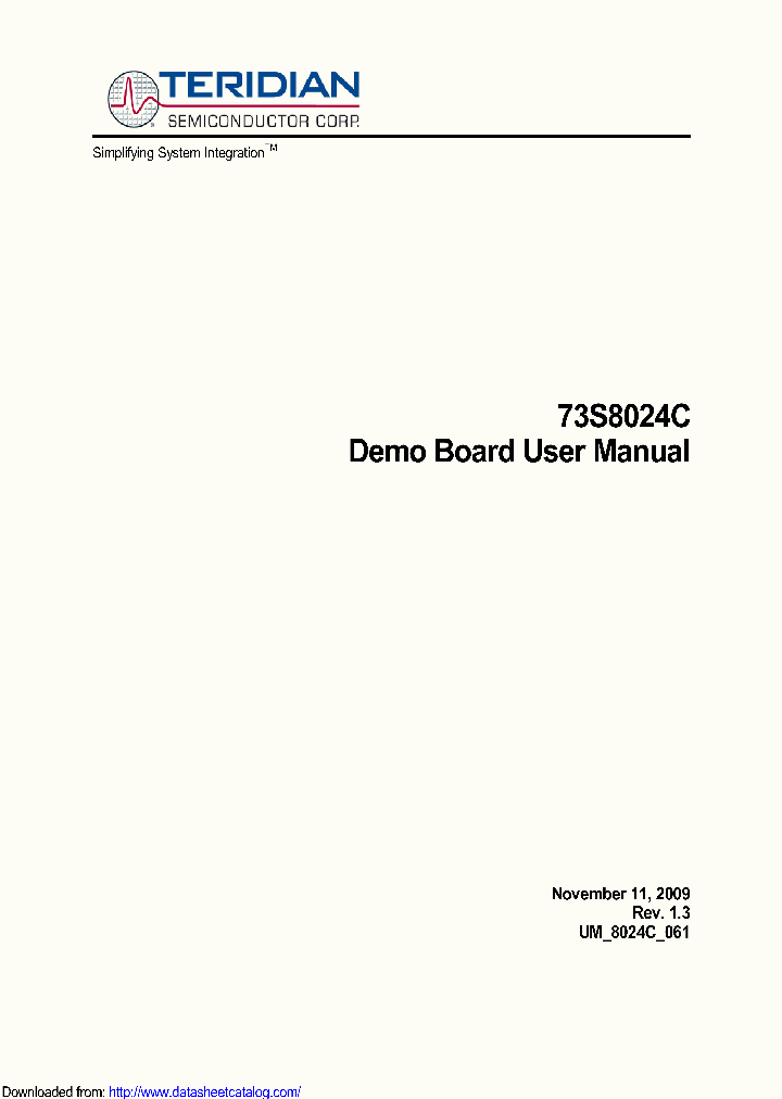 73S8024C-DB_8888805.PDF Datasheet