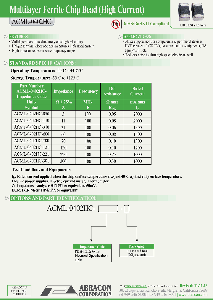 ACML-0402HC-050_8888858.PDF Datasheet