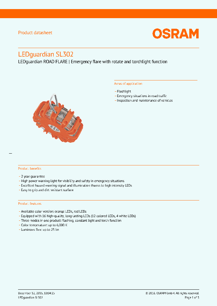 LEDGUARDIANSL302_8889950.PDF Datasheet
