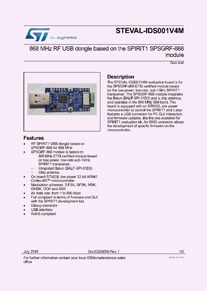 STEVAL-IDS001V4M_8890804.PDF Datasheet