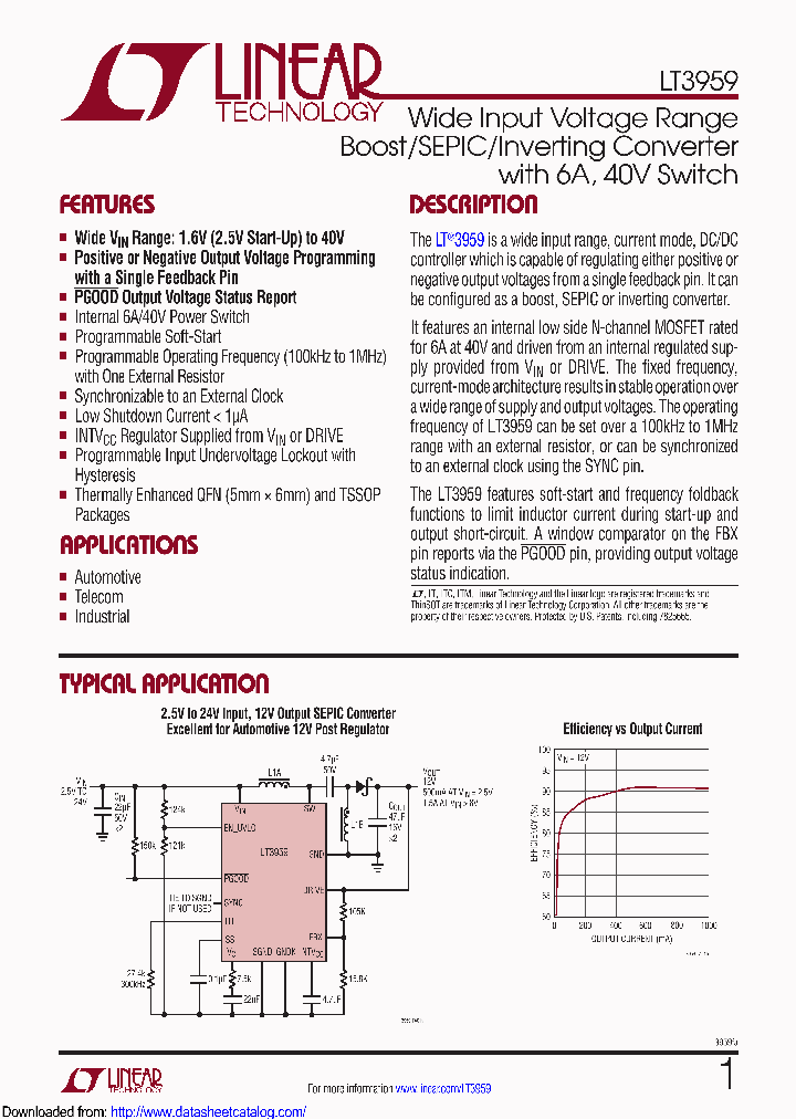 LT3959IFEPBF_8891039.PDF Datasheet