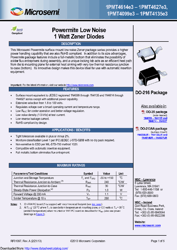 1PMT4106DTR13_8891444.PDF Datasheet