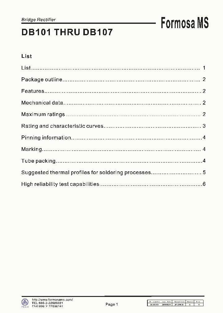 DB101_8891928.PDF Datasheet