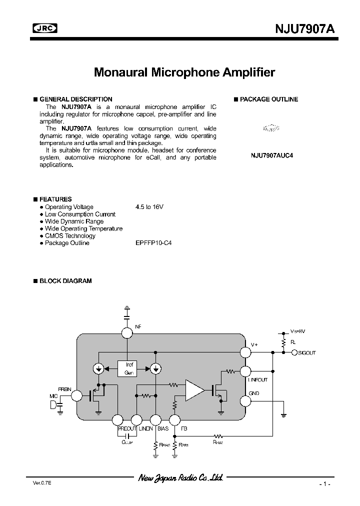 NJU7907A_8892527.PDF Datasheet