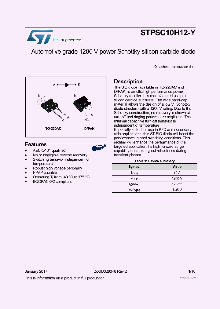 STPSC10H12-Y_8892504.PDF Datasheet