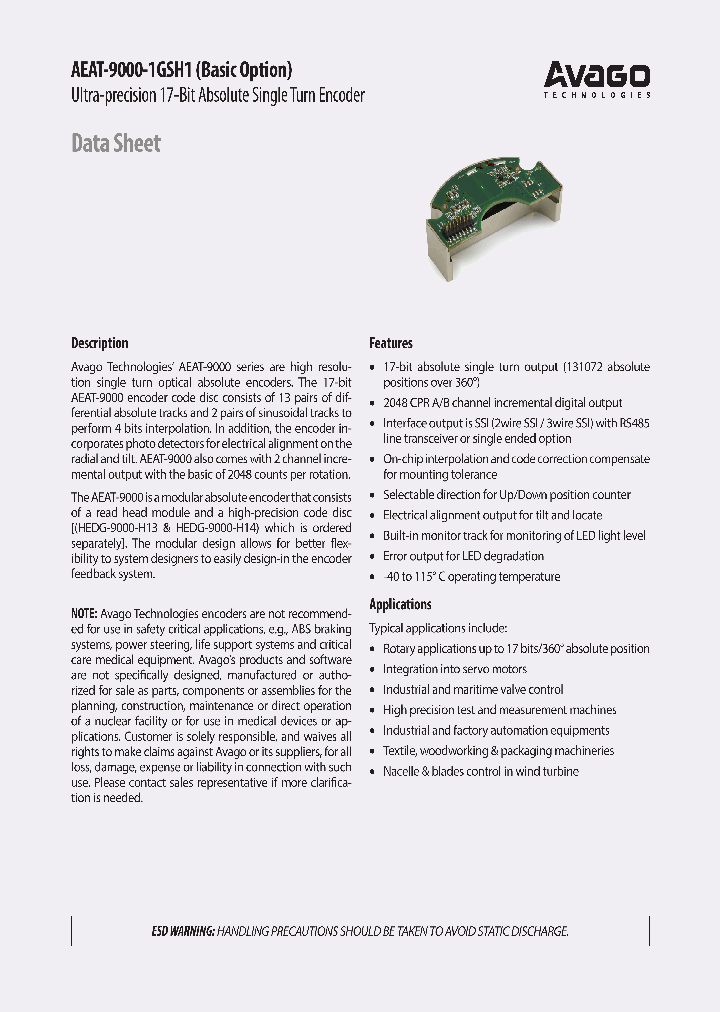 AEAT-9000-1GSH1_8893187.PDF Datasheet