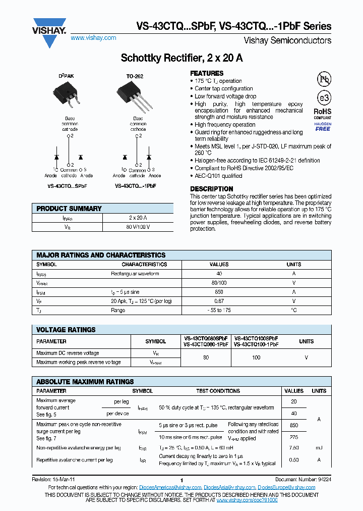 VS-43CTQ080-1PBF_8893528.PDF Datasheet