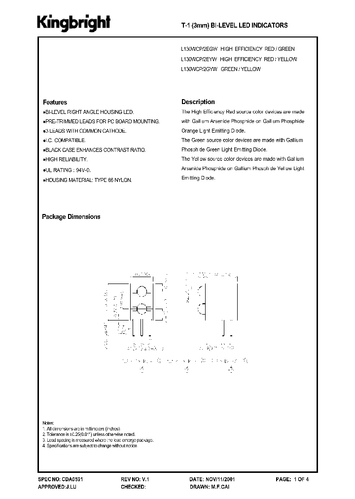 L130WCP2EGW_8893975.PDF Datasheet