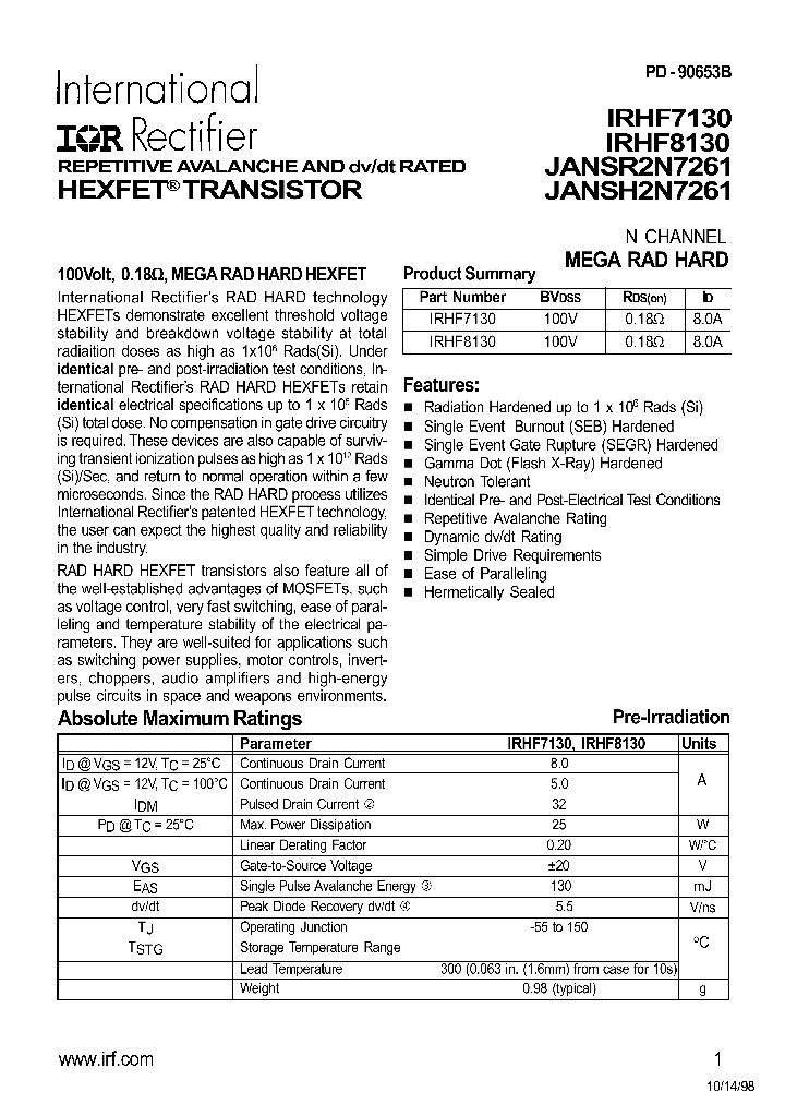 JANSR2N7261_8894134.PDF Datasheet
