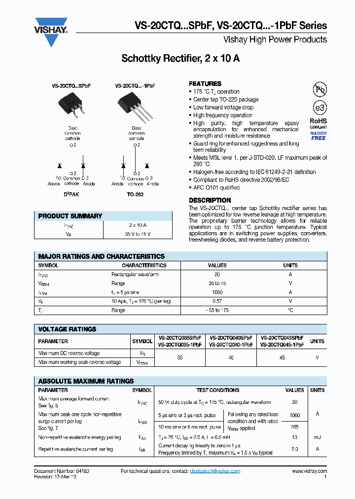 20CTQ035SPBF_8894224.PDF Datasheet