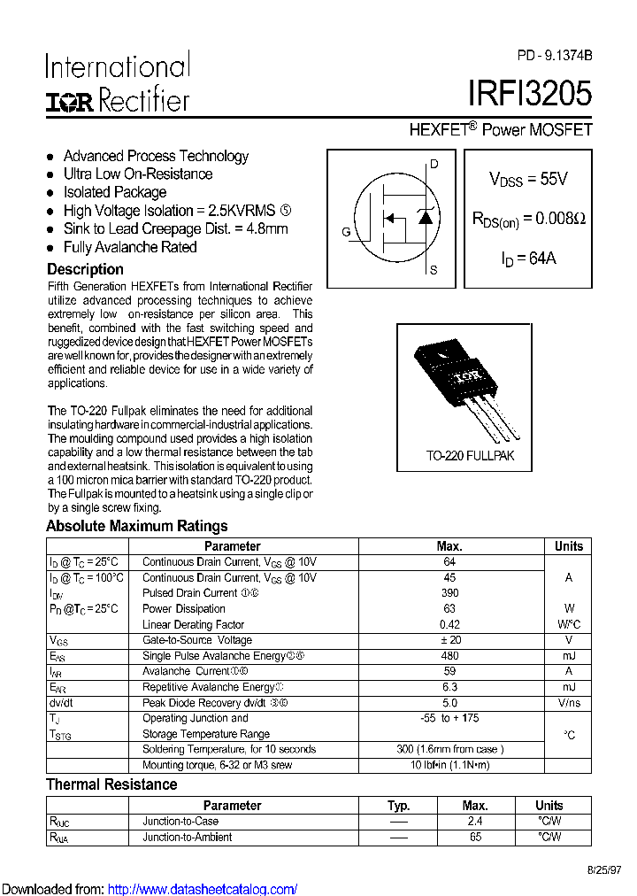PB-IRFI3205_8894293.PDF Datasheet