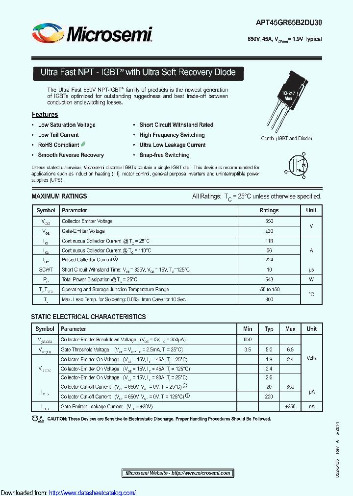 APT45GR65B2DU30_8894673.PDF Datasheet