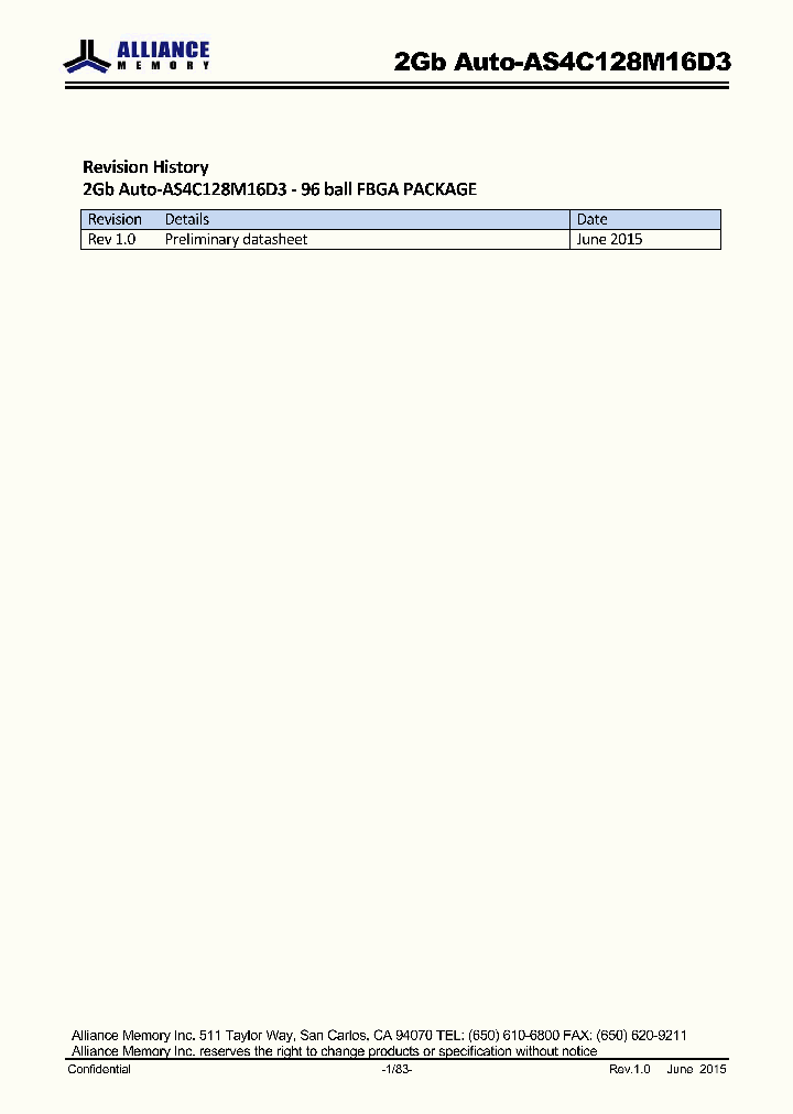 2GB-AUTO-AS4C128M16D3_8894753.PDF Datasheet