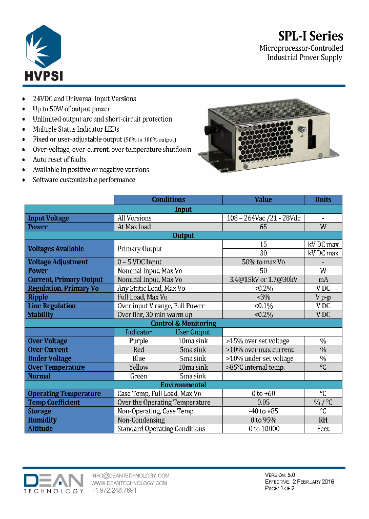 SPL-I-DC-15N50_8895304.PDF Datasheet