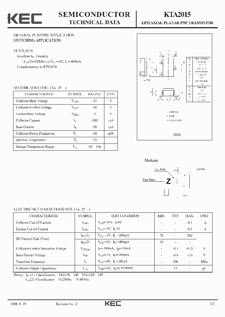 KTA2015-15_8895633.PDF Datasheet