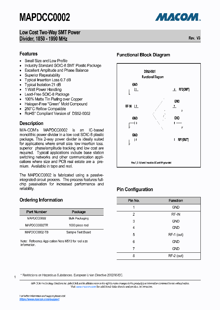 MAPDCC0002-TB_8895999.PDF Datasheet