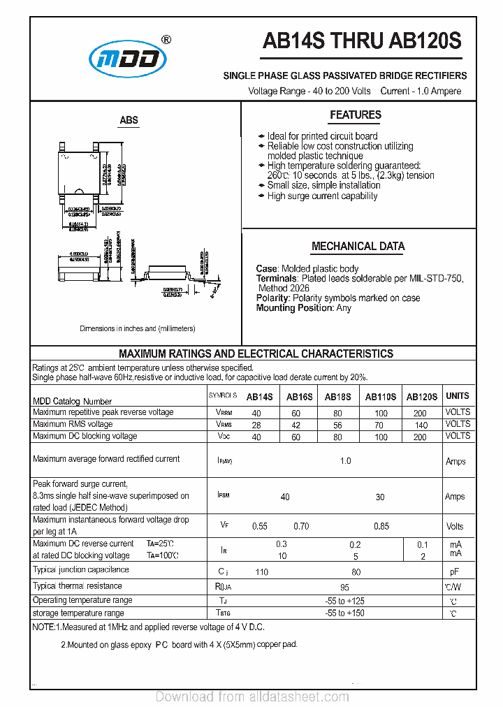 AB110S_8896301.PDF Datasheet