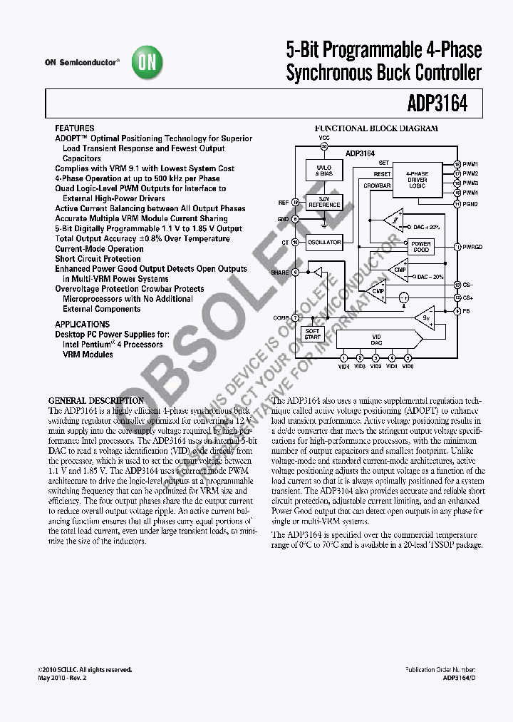 ADP3164_8896864.PDF Datasheet