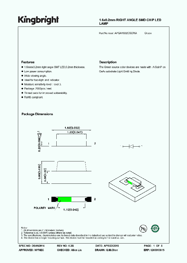 APGA1602CGCKA_8896935.PDF Datasheet