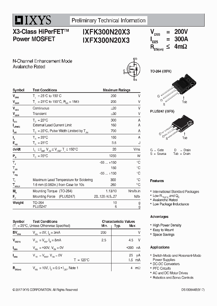 IXFX300N20X3_8897609.PDF Datasheet