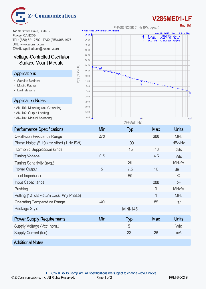 V285ME01-LF_8898722.PDF Datasheet