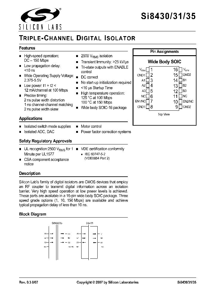 SI8430_8899034.PDF Datasheet