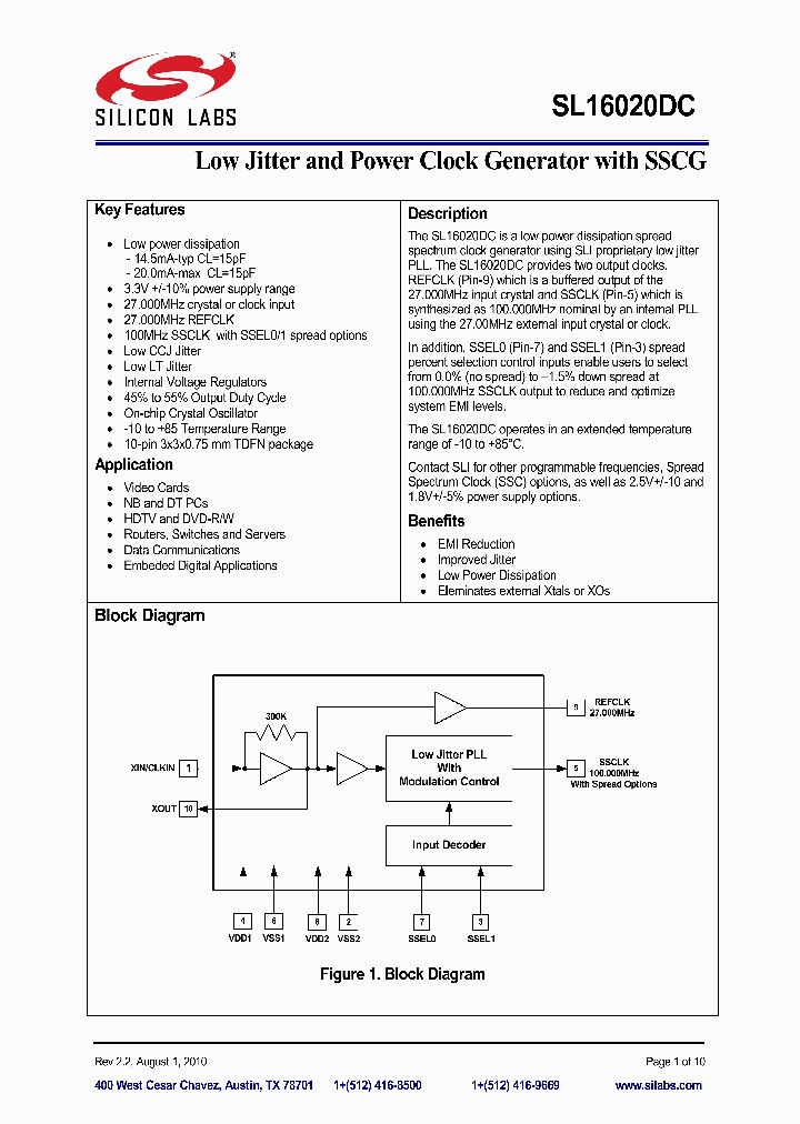 SL16020_8899410.PDF Datasheet