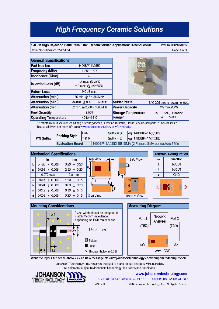 1400BP41A0550_8899610.PDF Datasheet