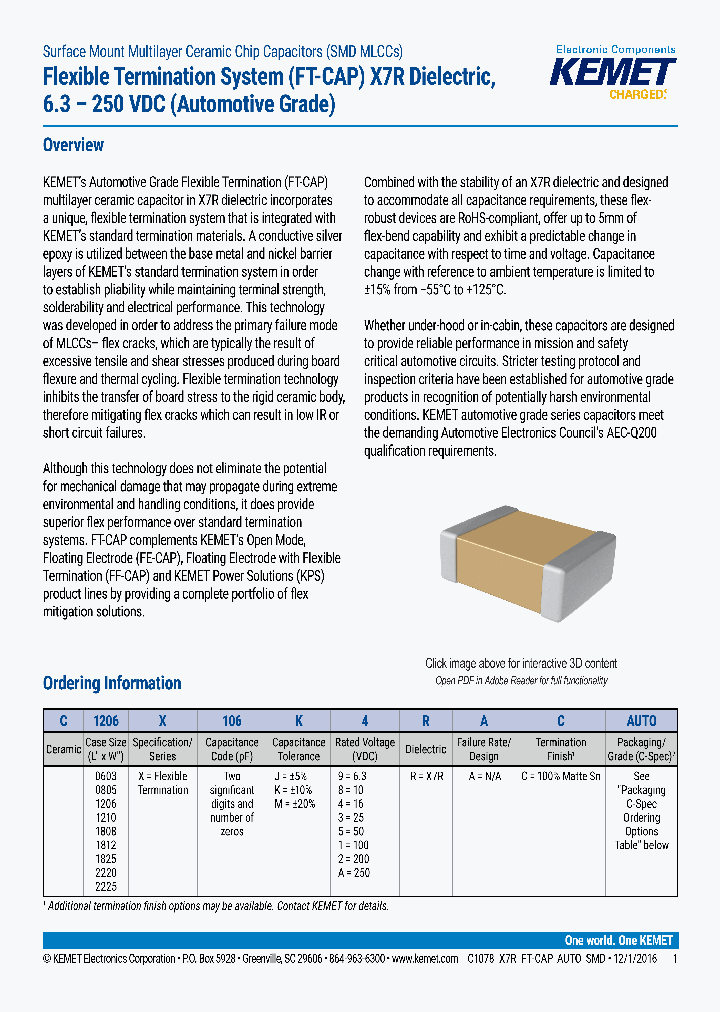 C0603X106KARACAUTO_8899636.PDF Datasheet