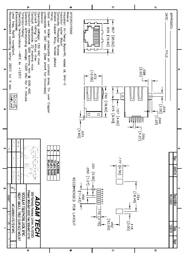 MTJ-88WX1-FS-TSMT-PG_8899912.PDF Datasheet