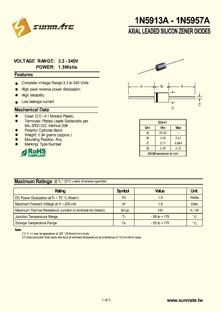 1N5913A_8899827.PDF Datasheet
