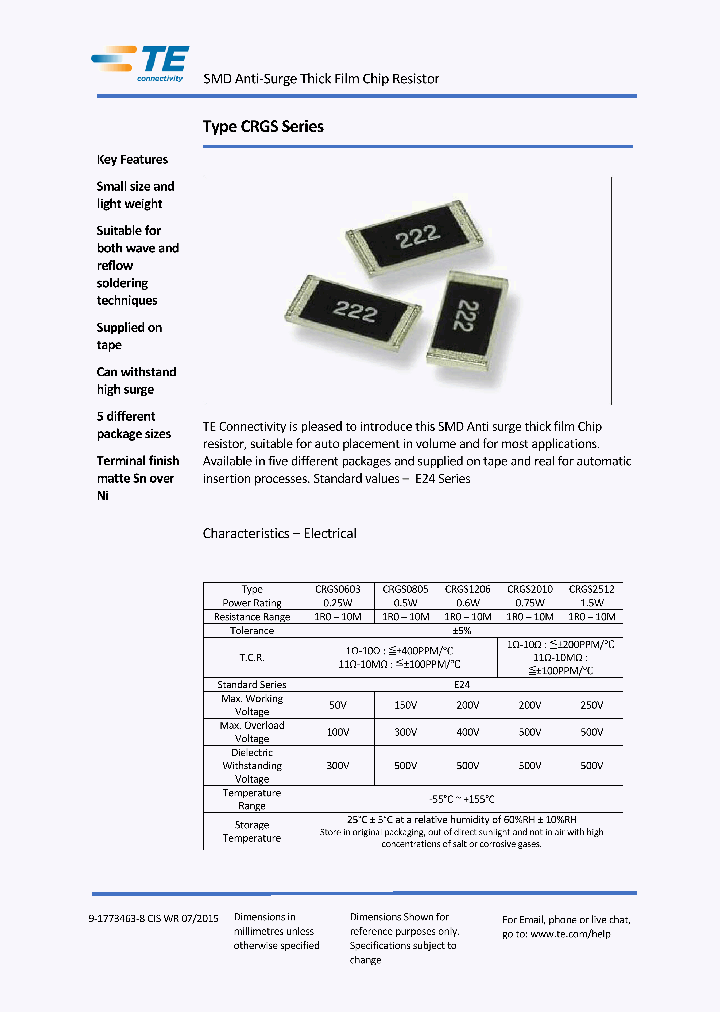 CRGS_8899939.PDF Datasheet